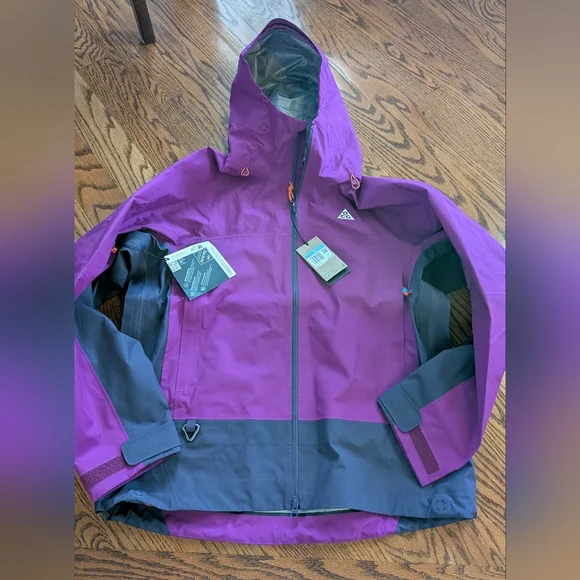 NEW! Nike ACG GORE-TEX "Misery Ridge" Jacket with Hood Unisex Size Medium - Picture 2 of 6